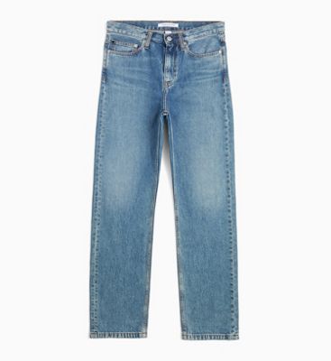 ckj 030 high rise straight jeans