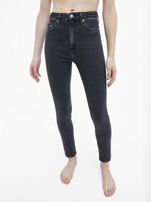 calvin klein high rise skinny ankle jeans