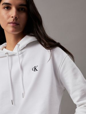 Ck best sale white hoodie