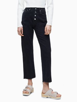 ckj 030 high rise straight jeans