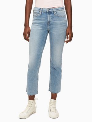 calvin klein cropped jeans