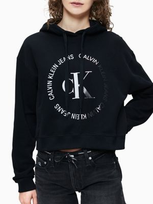 oversized logo hoodie