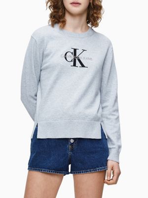 baby blue calvin klein jumper