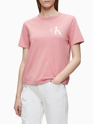 calvin klein t shirt damen rosa