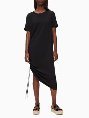 calvin klein t shirt dress black