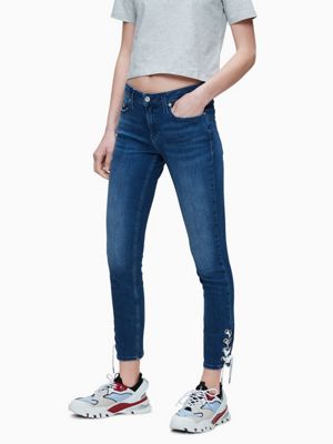ckj 011 mid rise skinny jeans