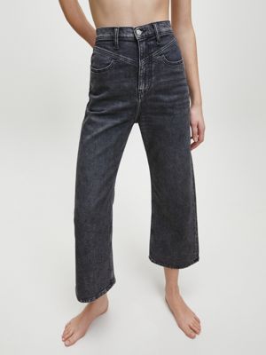 super high waisted wide leg jeans