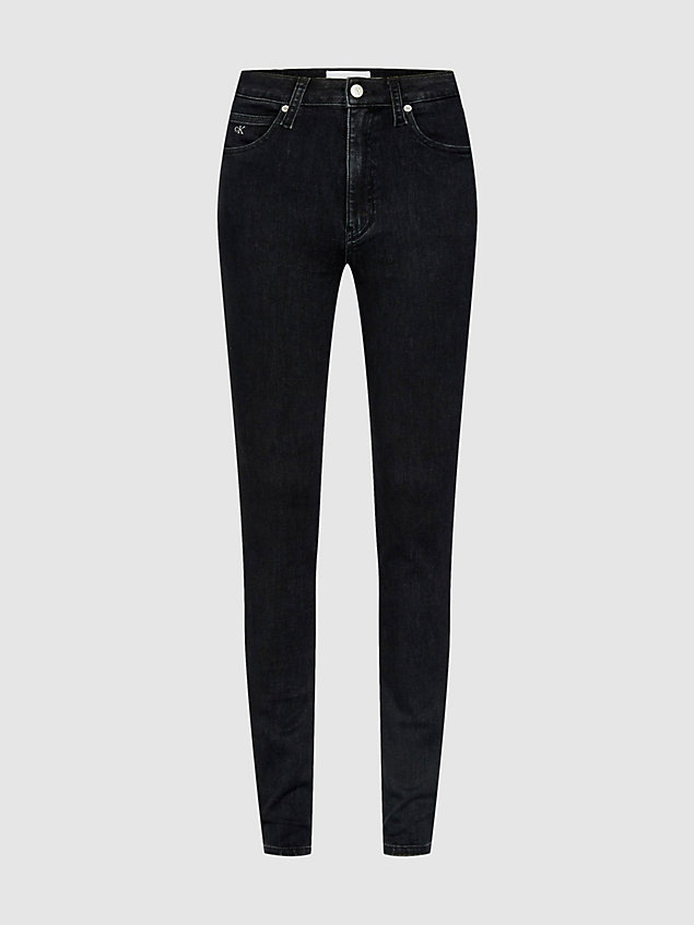 jean high rise skinny black pour femmes calvin klein jeans