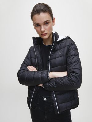 calvin klein padded jacket women's