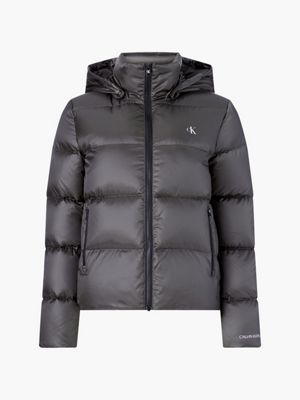 calvin klein light short puffer