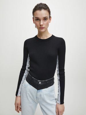 calvin klein cropped jumper