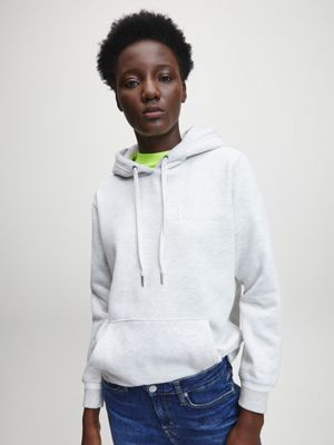 calvin klein logo hoodie women's