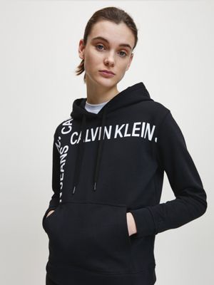 calvin klein jeans logo hoodie