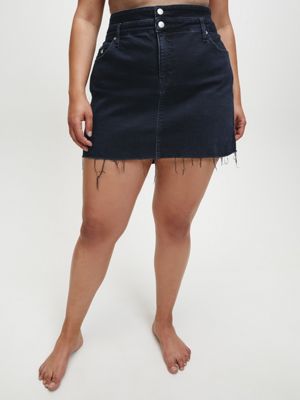 High Rise Denim Minirock In Plus Size Calvin Klein Jjby