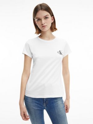 Klein® 2er-Pack Baumwoll-T-Shirt Slim Calvin | J20J2143640K4 Fit