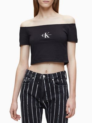 calvin klein off the shoulder