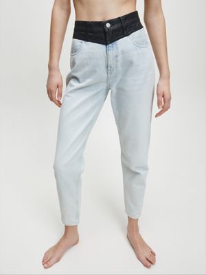 calvin klein jeans mom jeans