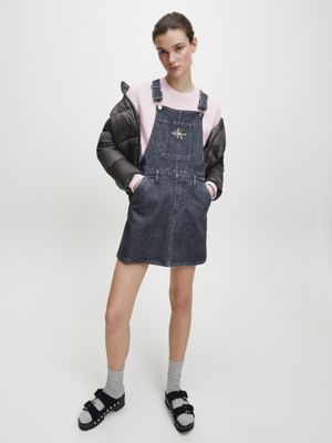 calvin klein dungaree dress