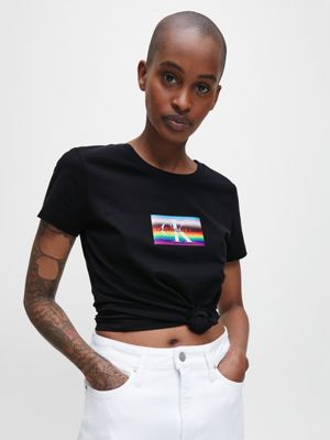 rainbow calvin klein shirt