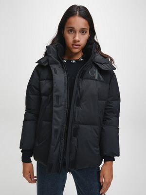 calvin klein puffy jacket