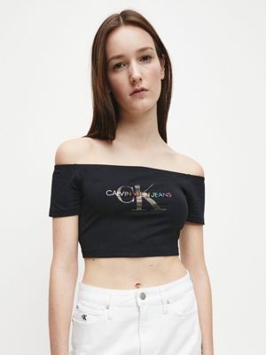 calvin klein off the shoulder