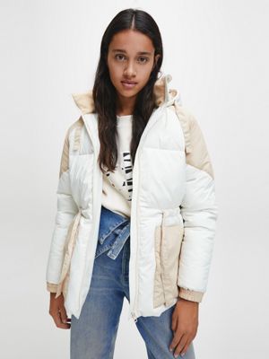 calvin klein beige jacket