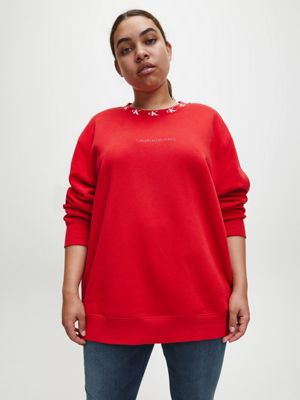 calvin klein plus size sweatshirt