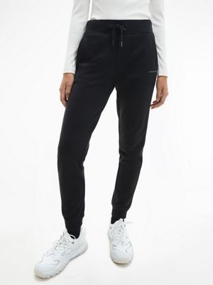 calvin klein womens joggers black