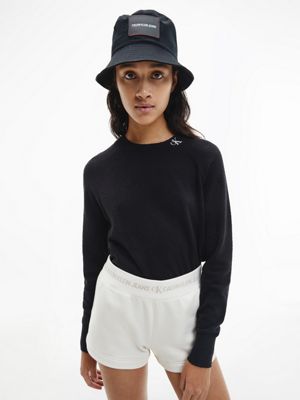 calvin klein womens black jumper