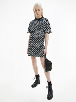 All-Over Printed T-shirt Dress Calvin 