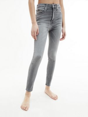 high rise super skinny ankle jeans