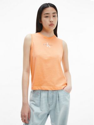 Organic Cotton Logo Tank Top Calvin Klein® | J20J216578SFX