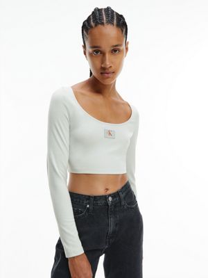 calvin klein crop