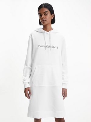 Monogram Hooded Sweatshirt Dress Calvin Klein® | J20J218343YAF