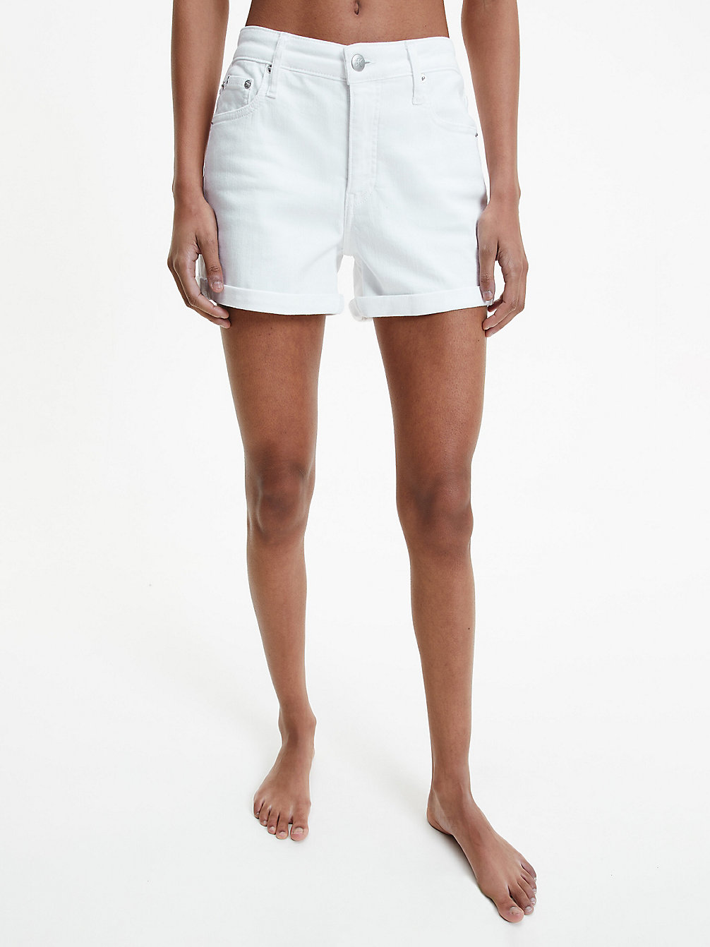 DENIM LIGHT Denim Shorts undefined women Calvin Klein