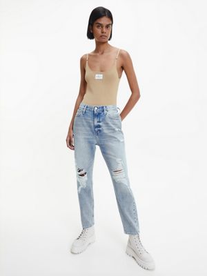 levi's wedgie fit straight jeans white