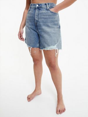 Grote maat denim Mom korte broek Calvin Klein® | J20J2188091A4