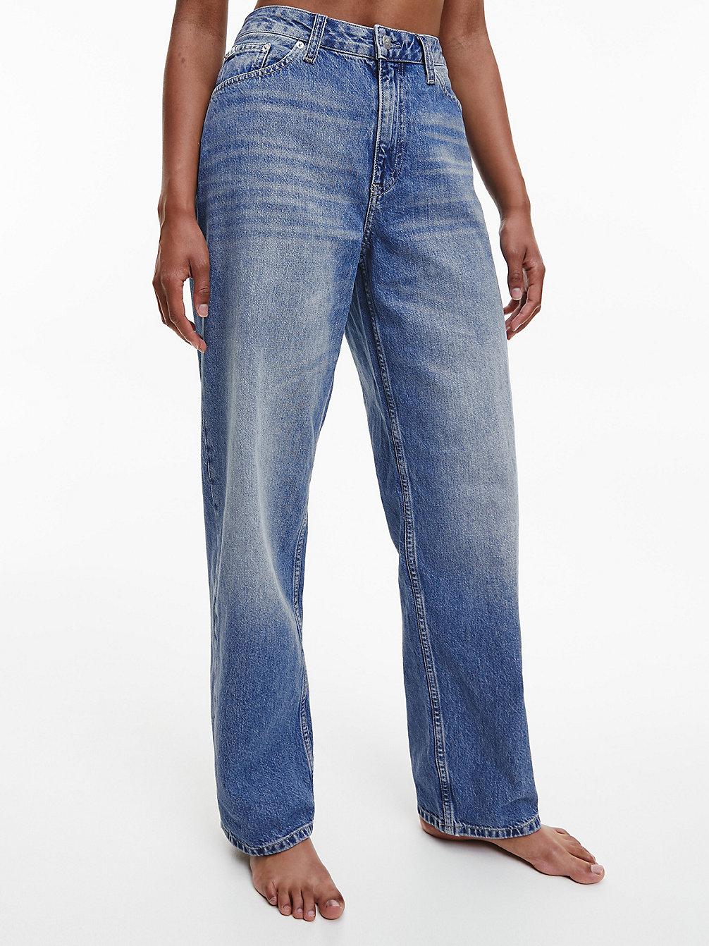 DENIM DARK 90's Straight Jeans undefined dames Calvin Klein