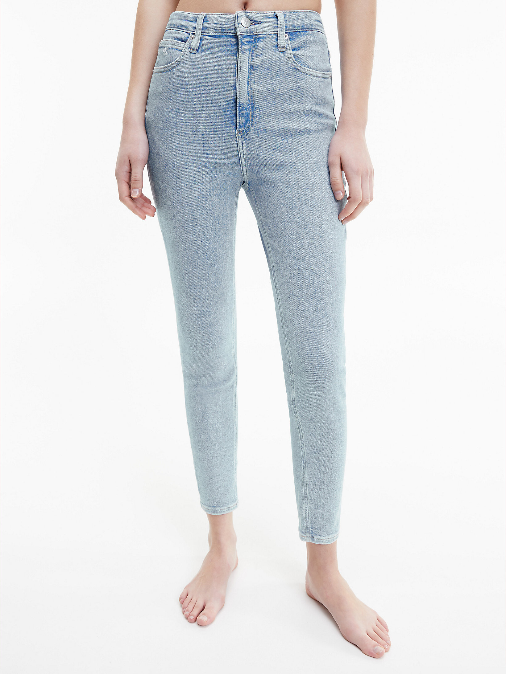 Denim Light High Rise Skinny Ankle Jeans undefined women Calvin Klein