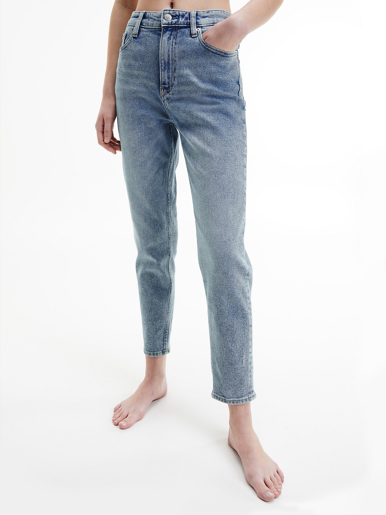 Denim Medium Mom Jeans undefined women Calvin Klein