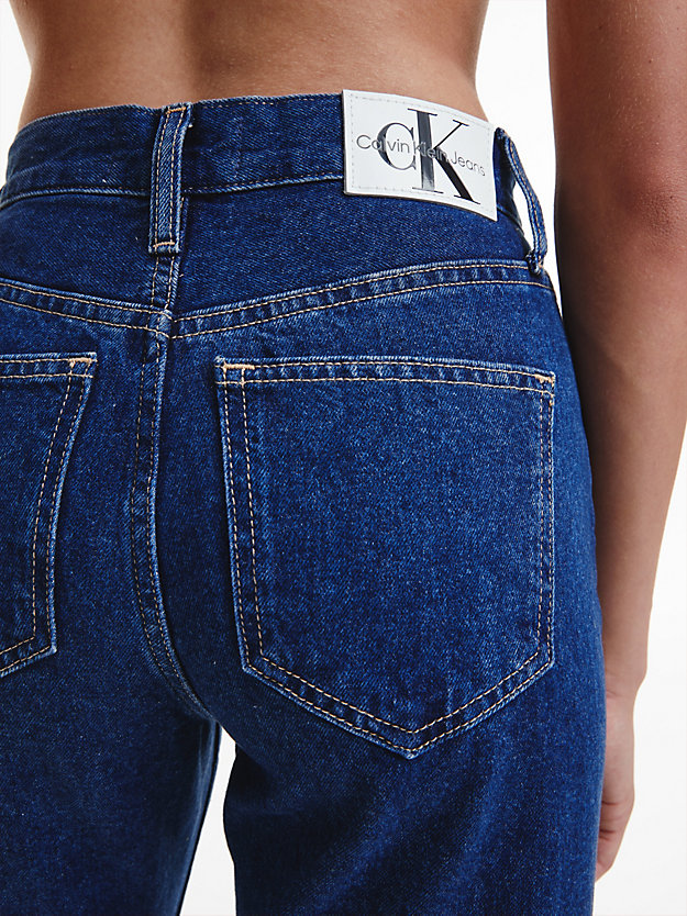 DENIM MEDIUM High Rise Straight Jeans for women CALVIN KLEIN JEANS