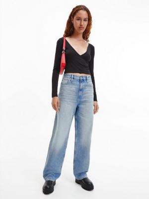 High Rise Relaxed Jeans Calvin Klein® J20J2195031AA
