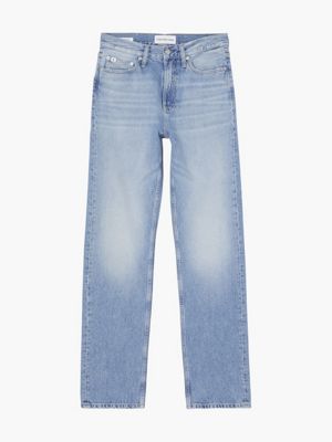 DENIM LIGHT High Rise Straight Jeans for women CALVIN KLEIN JEANS