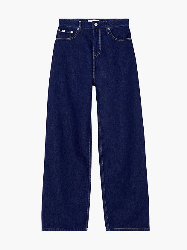 DENIM RINSE High Rise Relaxed Jeans for women CALVIN KLEIN JEANS