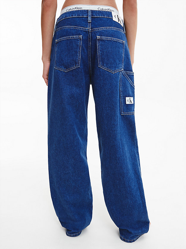 DENIM MEDIUM 90's Straight Utility Jeans for women CALVIN KLEIN JEANS