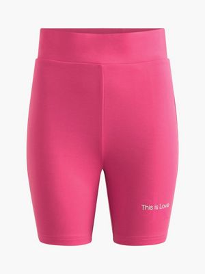 PINK FLAMBE Shorts de ciclista de punto milano - Pride de mujer CALVIN KLEIN JEANS