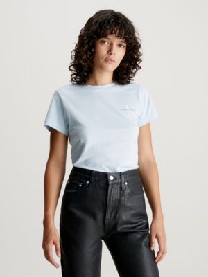 Calvin Klein Bianco Cotton Womens T-Shirt