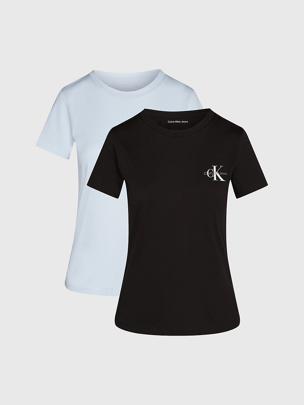 KEEPSAKE BLUE / CK BLACK 2er-Pack Schmale T-Shirts undefined Damen Calvin Klein