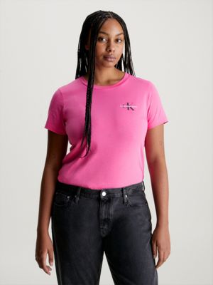 Black and pink women's t shirt sale