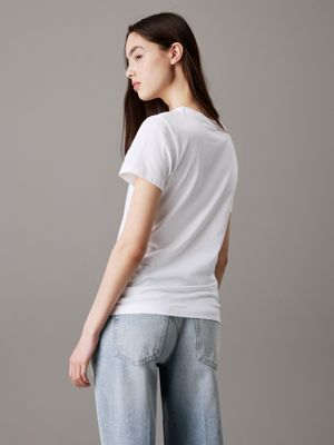 bright white/bella 2 pack slim t-shirts for women calvin klein jeans